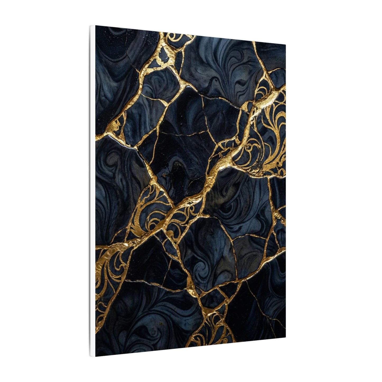 Kintsugi Gold Vein Canvas Art