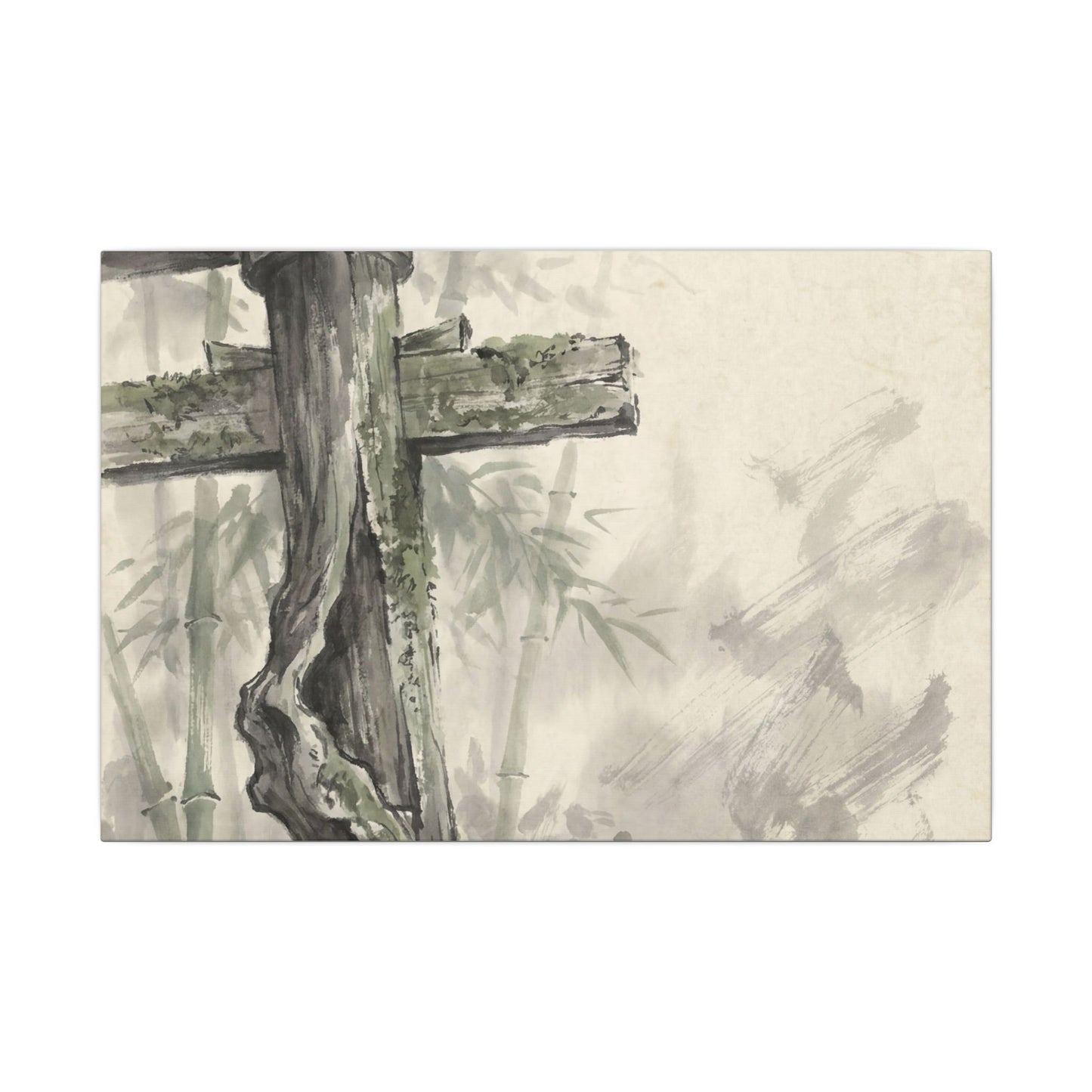Torii Gate Summer Canvas Art | Zen Tranquil Design